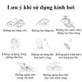 Kính bơi người lớn YUKE 6032 cao cấp (CHÍNH HÃNG) - OneSport. 