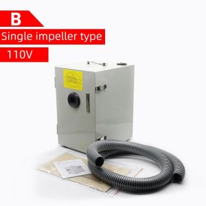 Hanson8 Dental Lab Vacuum Cleaner Single Hole/Dual Control Dust Collector Dental Vacuum Cleaner for Dental Laboratories T6H1N
