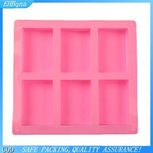 [COD] 6 Cell Rectangular Silicone Soap Mold For Homemade Decorative Soap Making Mould