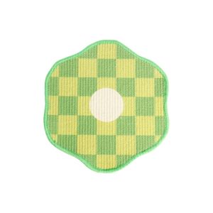 DGFDF Wear-resistant Cat Scratcher Self-Adhesive Flower Shape Cat Claw Grinder Vertical Pad Space Saving Hanging Scratcher Mat Indoor Cats