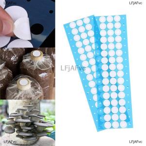[COD] LFjAFvc 48Pcs sheet 20mm Synthetic Filter Paper Sticker For Under Wide Mouth Jar Lid Mushroom Cultivation Supplies