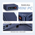 Beelink MINI S12 Pro N100 MINI PC DDR4 16G+500G NVME SSD Wifi 6 Bluetooth 5.2 RJ45 MINI S12 N95 8G+256G Ser5 MAX 5800H 16G+500G desktop Gaming Computer Dual Screen 1-year warranty. 