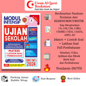 BUKU MODUL INTENSIF UJIAN SEKOLAH SMP/MTS 2024 TERLENGKAP