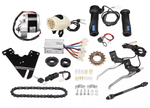 [ร้านไทย จัดส่งภายใน 24 ชั่วโมงในวันทำการ ]ชุดแปลงจักรยานเป็นจักรยานไฟฟ้า มอเตอร์และแบตเตอรี่ติดจักรยาน เซ็ต 12 ชิ้น 24V/36V /250W /350Wชุดติดตั้งจักรยานไฟฟ้าชุดคิท จับยึดมอเต