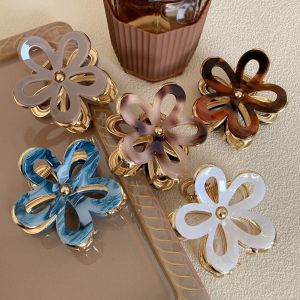 YHJ Hoa Hợp Kim Lớn Mới Kẹp Tóc Càng Cua Phong Cách Pháp Kẹp Tóc Càng Cua Phụ Kiện Tóc Cho Nữ Cô Gái2026
