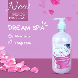 DREAM SPA PUMP 500ML SAIBEAUTY Sabun Mandi BATH FOAM BODY WASH Busa Mandi PUMP 500ML (BPOM)