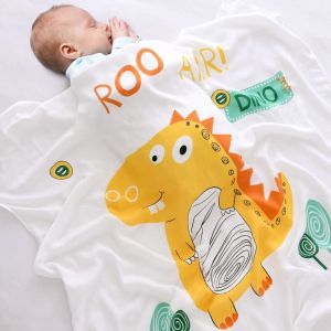 Khăn tắm cho bé Eden lụa sợi tre siêu mềm mịn họa tiết đẹp Chất liệu sợi tre mềm mại thấm hút tốt Kích thước 1 x 12m