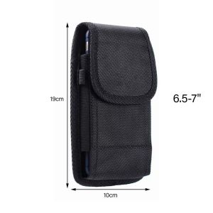 Belt Loop Nylon Cell Phone Belt Clip Wear-resisting Vertical Waist Pouch Phone Case Cell Phone Holder Attached Mobile Phone Waist Bag Outdoor