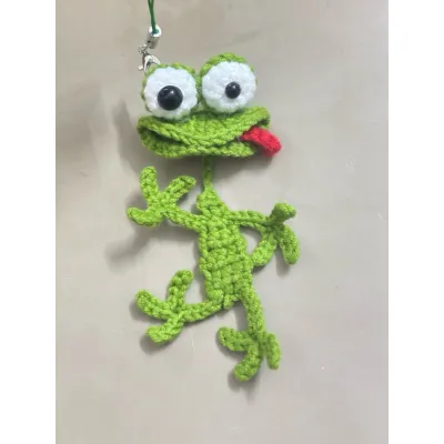 Móc khóa len vô tri móc khóa handmade tặng kèm khóa