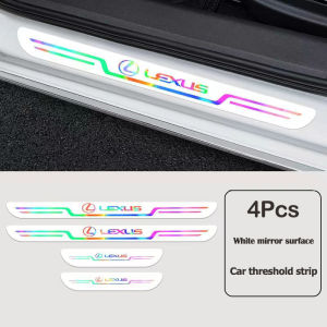 For Lexus IS250 IS300 RX330 RX350ES LS NX RX GS300 Car Sticker Scratch-proof Decoration Welcome Pedal Protective Sticker Anti-stepping Threshold Sticker