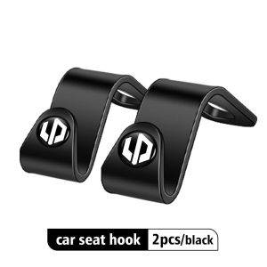 secr 1-2Pcs Universal Auto Interior Seat Back Double Hanger Plastic Storage Hook Clip For Leapmotor/C11/C10/C16/T03/S01/EV 5B8Q6