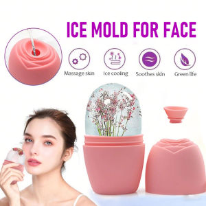 Facial Care Ice Mold Silicone Roller Lift Reduce Acne Shrink Pores Massage Contour Anti-Puffiness for Face & Eye