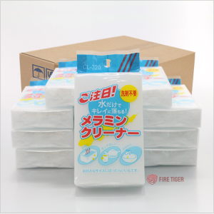 [10 ชิ้น] ฟองน้ำนาโน magic sponge ฟองน้ำเมลามีน ฟองน้ำทำความสะอาด ขจัดคราบหนัก ฟองน้ำ ft99.