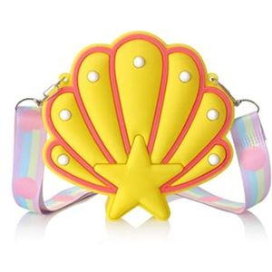 YOCKY Adjustable Strap Silicone Shell Bags Water-proof Soft Seashell Crossbody Pouch Quality Material Adequate Capacity Shell Coin Purse Girls