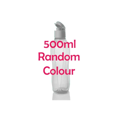 Authentic Tupperware 500ml Flip Top Cap Eco Water Bottle