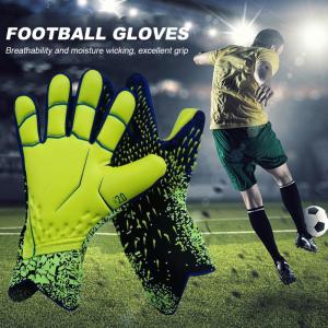 Goalkeeper Football Gloves Strong Grip Goalkeeper Training Gloves Breathable Adjustable for Training and Matches