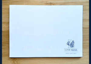 LoveMama| Minimalist A6 Notepad - Name (Borderless)