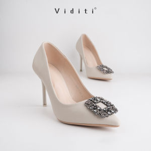 Viditi Crystal Heels 9 cm // Sepatu Import Wanita // Tumit // Hak Tinggi // Pesta // Wedding // Nikahan // Wisuda // Seserahan