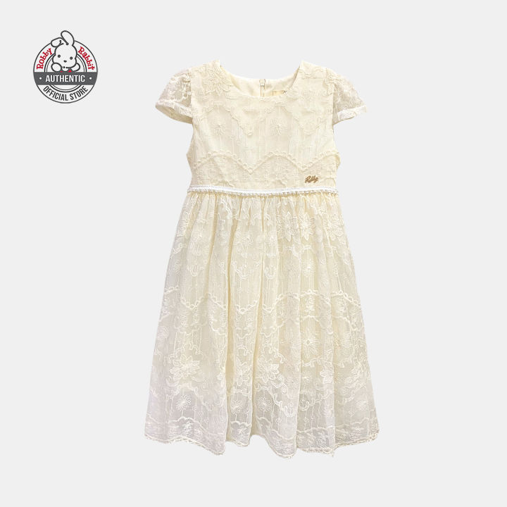 Robby Rabbit Whimsy Fairy Cap Sleeve Dress (Cream) | Lazada PH
