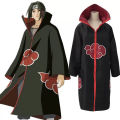 Naruto Costume Akatsuki Cloak Cosplay Sasuke Uchiha Cape Cosplay Halloween Costume Set Cosplay costume Robe Set Cosplay Christmas Costume Characters Costume. 