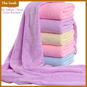 [The Gesh] ผ้าเช็ดตัวซับน้ำได้ดีแห้งเร็วผ้าเช็ดตัวขนาดใหญ่ผ้าเช็ดตัวนุ่มหรูหรา