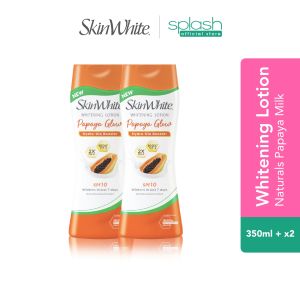 SkinWhite Whitening Papaya Glow Lotion SPF 10 350ml set of 2