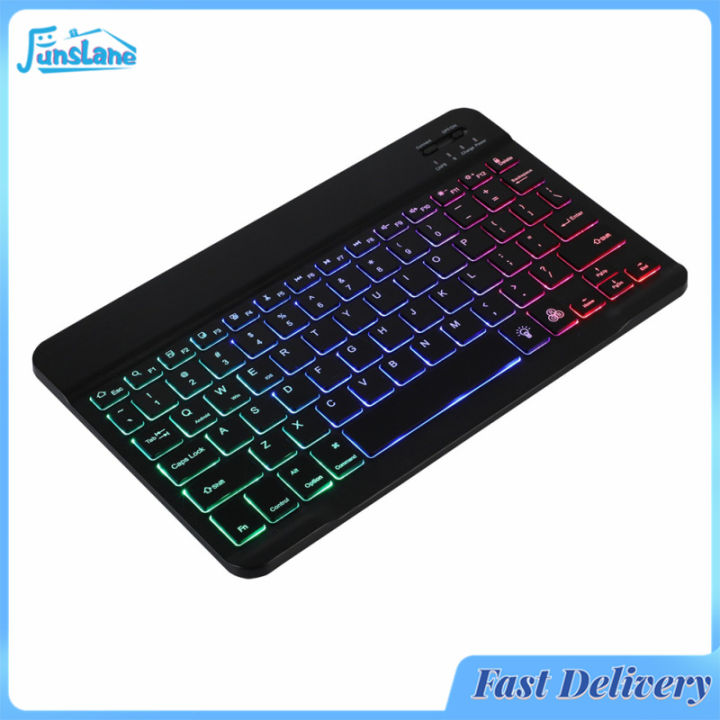 FunsLane Wireless Gaming Keyboard 78 Keys Compact Portable Computer ...