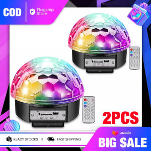 Kingdo LED RGB Crystal Magic Ball Effect Lights DJ Lights Dance Club Party Decoration Light + Remote Control