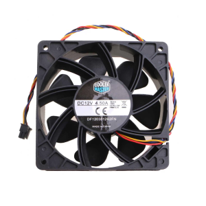 for DC 12V Cooling Fan 120mm 12cm High Speed Dual Ball Bearing CFM Air Flow for Miner 1066 Powerful 120X120X38mm 12V 700