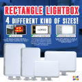 KGS Portable Advertising LED Lightbox Rectangle Outdoor Signage/ Business Promotion| without Logo. 