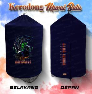 Kerodong Murai Ukuran No 1 2 3 Penutup Sangkar Bahan Single Knit Ketebalan Sedang Gambar Murai Batu Big Side