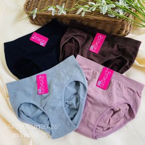 กางเกงในผู้หญิง ผ้าทอ ฟรีไซส์ เก็บหน้าท้อง กระชับยกก้น เนื้อผ้าดี นิ่มยืดหยุ่น ใส่นุ่มสบาย BKN3306