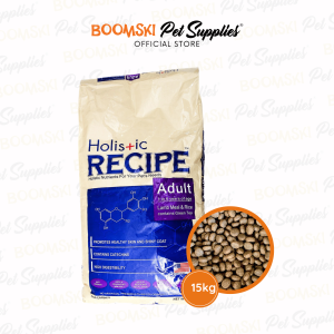 Holistic Recipe Adult Dog Food 15kg - Premium All-Stage Nutrition for All Breeds