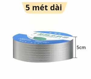 Aluminum foil butyl tape waterproof tape coil sealing self-adhesive tape color steel roof leak repair material waterproof tape