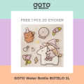 Goto Botelo Botol Motivasi Minum 2 Liter Bottle Tumblr Air Tanda Waktu. 