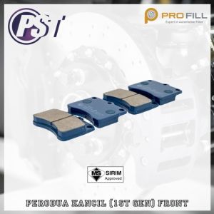 PST Disc Brake Pad [Ceramic] 04491-36R02 (PN0004) Front - Perodua Kancil (1st Gen) 1994-01