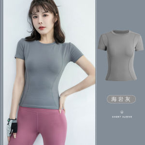 Women Sportwear / Kaos Sport / Baju Olahraga Sport Wanita Senam / Yoga / Gym / Fitness Ol1