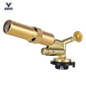 Metal Welding Torch Adjustable Flame Portable Gas Torch Flame Butane Torch Flame Butane Burner for Kitchen [Vodool Center]