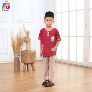 Setelan Koko Kurta Anak Murah / Baju Anak Muslim Terbaru Usia 1-8 Tahun