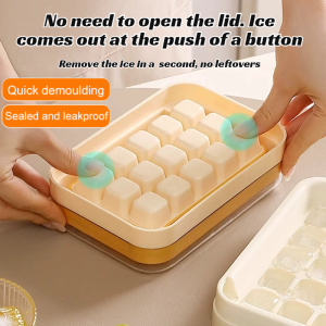 Large capacity silicone ice box