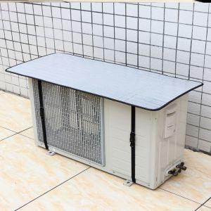 SWEET TIM Outdoor Anti-Snow with Buckle Main Machine Cover Anti-Dust Sunshade Cover Air Conditioner Protector Air Conditioner Cover Dust Cover