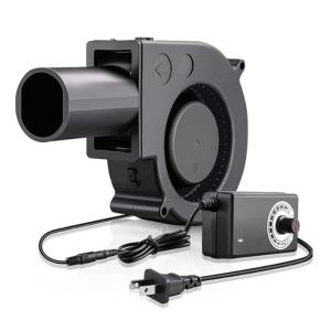 AC100-240V EU/phích cắm chuẩn Mỹ Tốc độ-điều chỉnh Blower 12V bếp ngoài trời di động xách tay với không khí nhỏ thu thập Ống