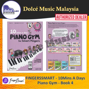 FINGERSSMART - 10Mins A Days Piano Gym - Book 4