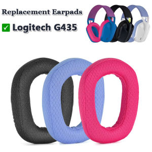 1 Pair Earpads For Logitech G435 Headphone Fabric Memory Foam Replacement Ear Pad Cushion Earmuffs
