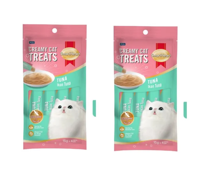 SmartHeart%20Creamy%20Cat%20Treats%20Tuna%2060g%20-%20Image%209