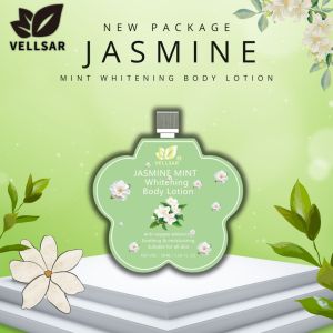 [BUY 1 TAKE 1] Vellsar JASMINE MINT Body Lotion Whitening Niacinamide Moisturizing Body Care 50ML Mini Pack Perfect for Carry and Travel Jasmine White Glow Mini Size!