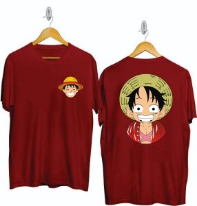 KAOS ATASAN OBLONG DISTRO PRIA DEWASA LENGAN PENDEK GAMBAR DEPAN BELAKANGT-SHIRTKEKINIXS-XXL-428
