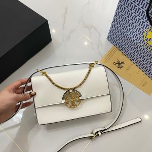 [With Box] Tory Burch Casual Versatile Womens One Shoulder Crossbody Chain Bag