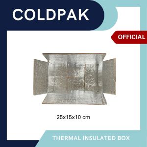 COLDPAK Thermal Insulated Box Makanan Tahan Packaging Frozen Food Cooler Box