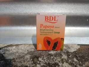 BDL SABUN PAPAYA / membersihkan wajah dan Kotoran Pada wajah / 60 gram Sedang